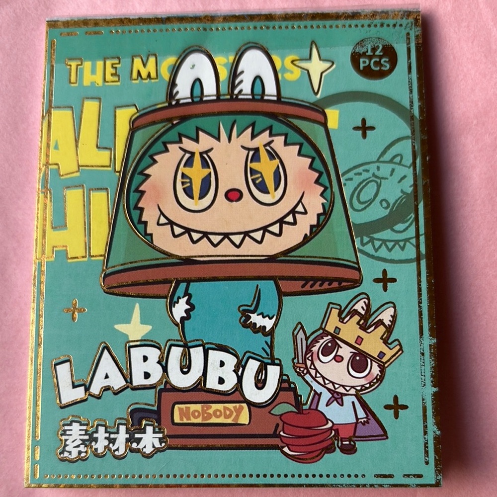 💛 LABUBU STICKER BOOK 💛 NWT 💛